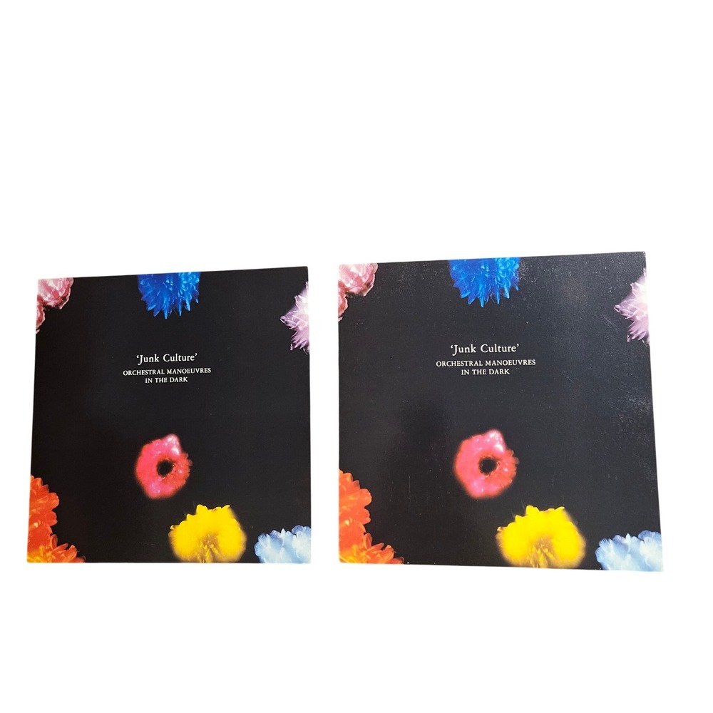 Orchestral Manoeuvres In The Dark Junk Culture VTG 1984 Promo Flat Posters 12x12